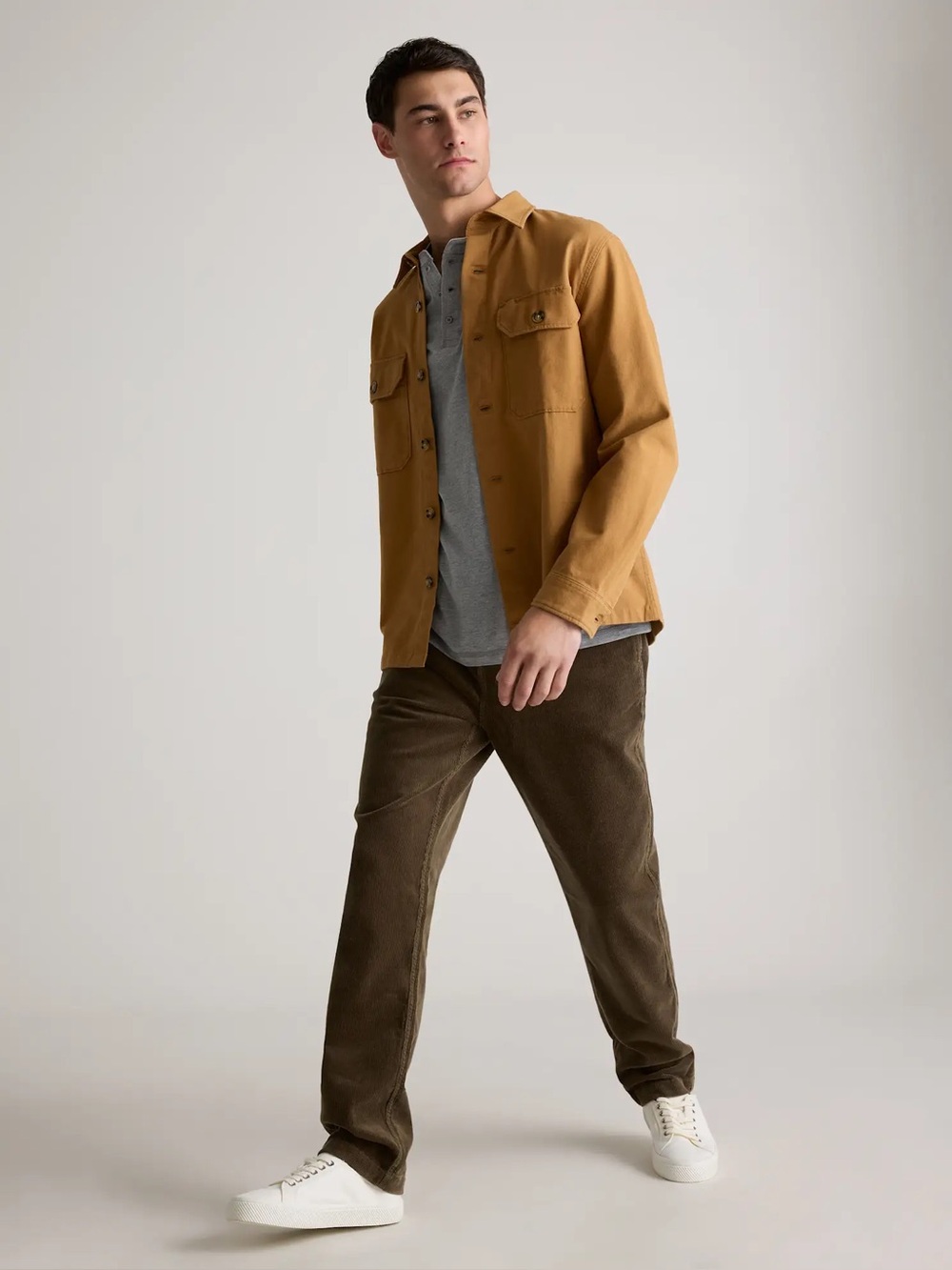 Quince Men’s Organic Cotton Corduroy Drawstring Trousers